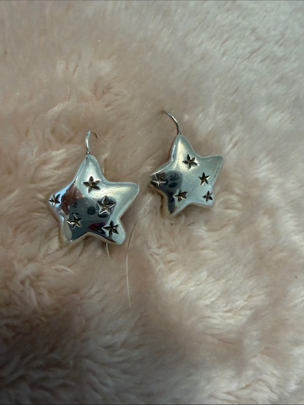 Sterling Silver Star Earrings